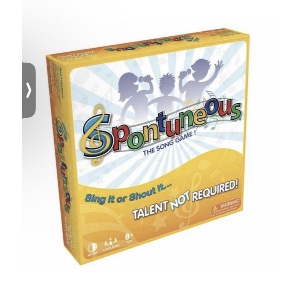 Spontuneous The Song Board Game Age 8+-New